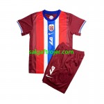 Norge Erling Haaland 9 Fodboldtrøjer Børn Hjemmebanesæt 2024 Kort ærmer